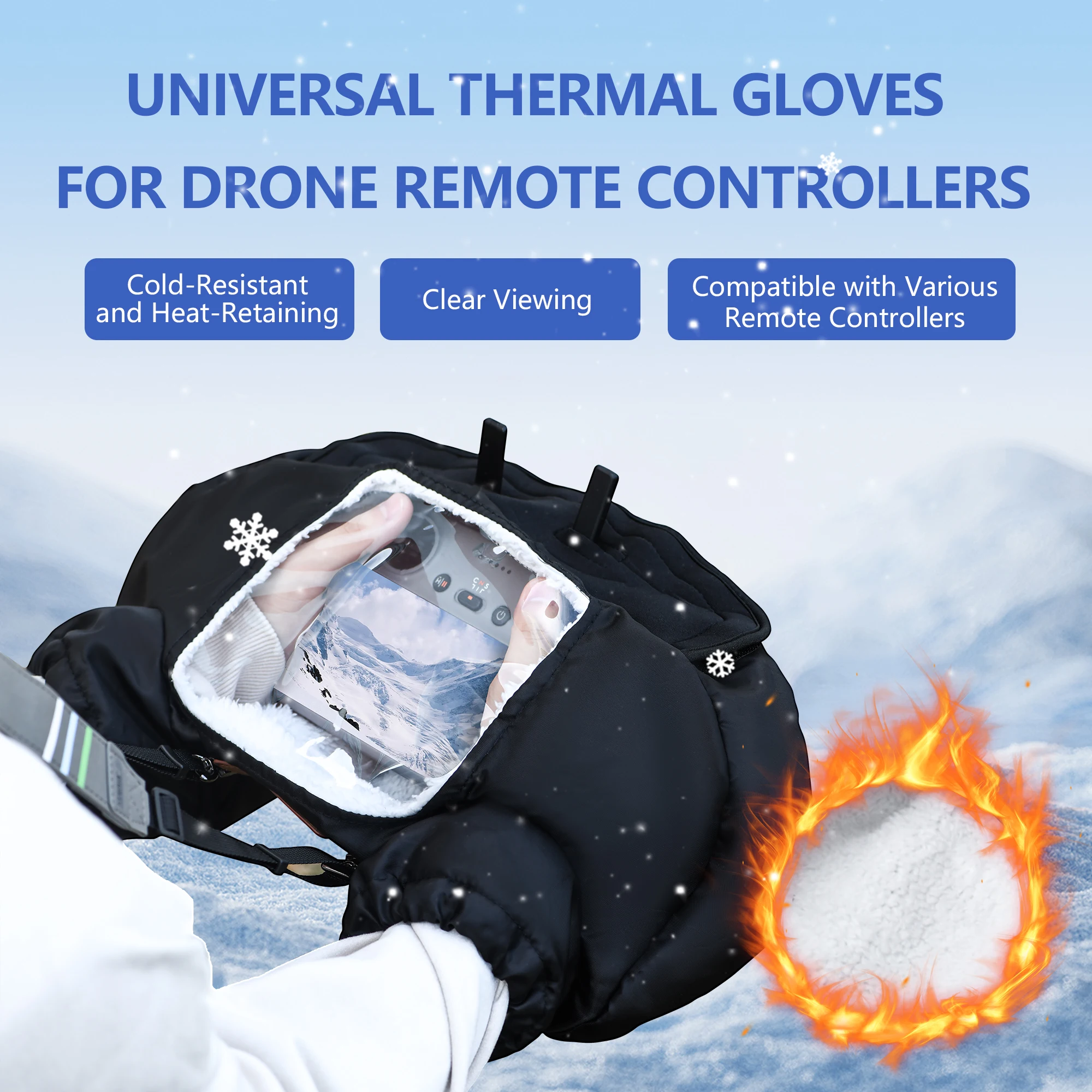 Guantes Cálidos de Invierno pa - Dji Drone Mini 4 Pro reseña y precio